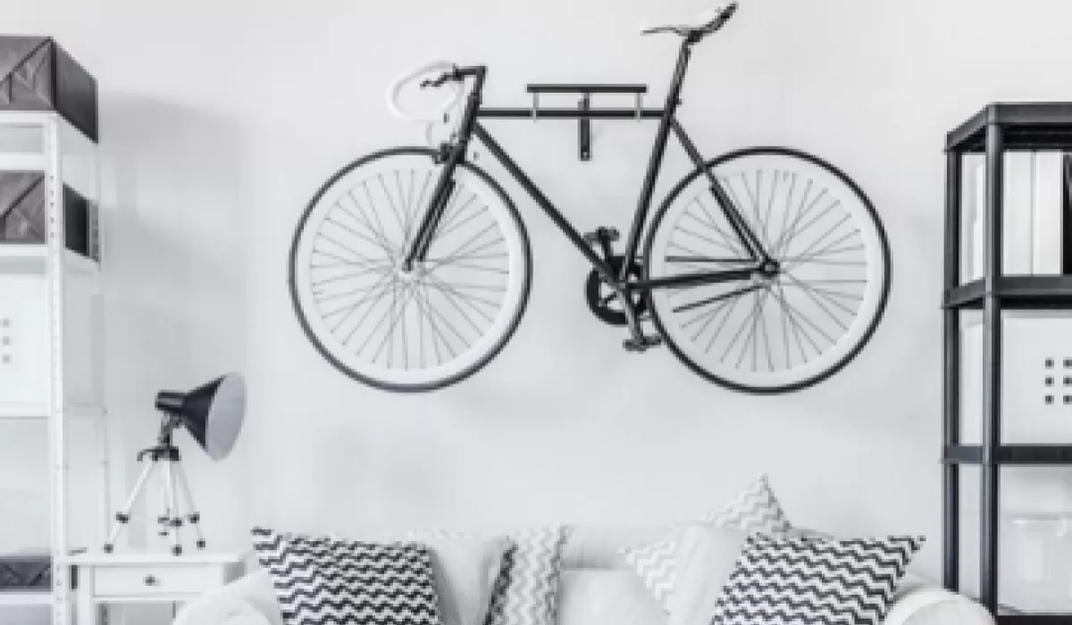 Come appendere la bici al muro