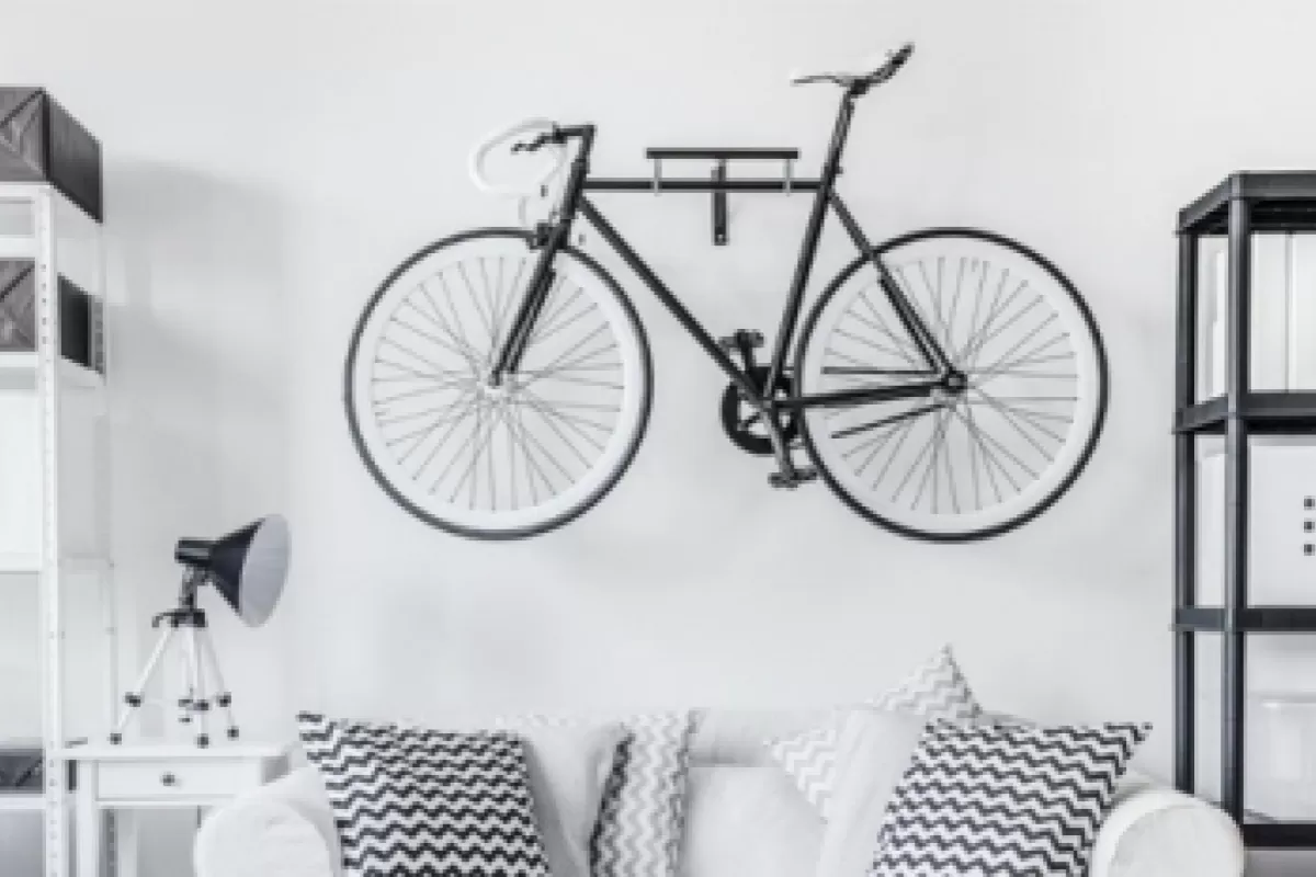 Come appendere la bici al muro