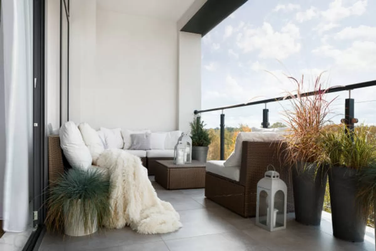 terrazzo arredato, come prepararlo 