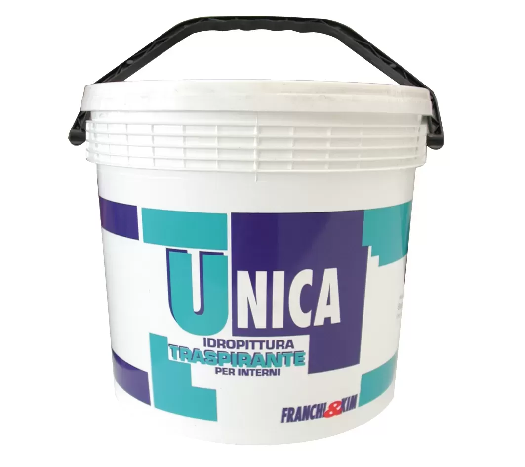 Idropittura traspirante Unica Base Franki & Kim per muri
