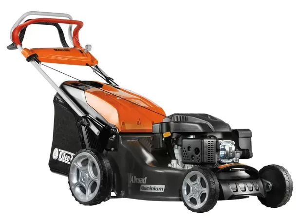 Tosaerba per giardini molto grandi a scoppio oleo-mac max 53 tk allroad alluminium