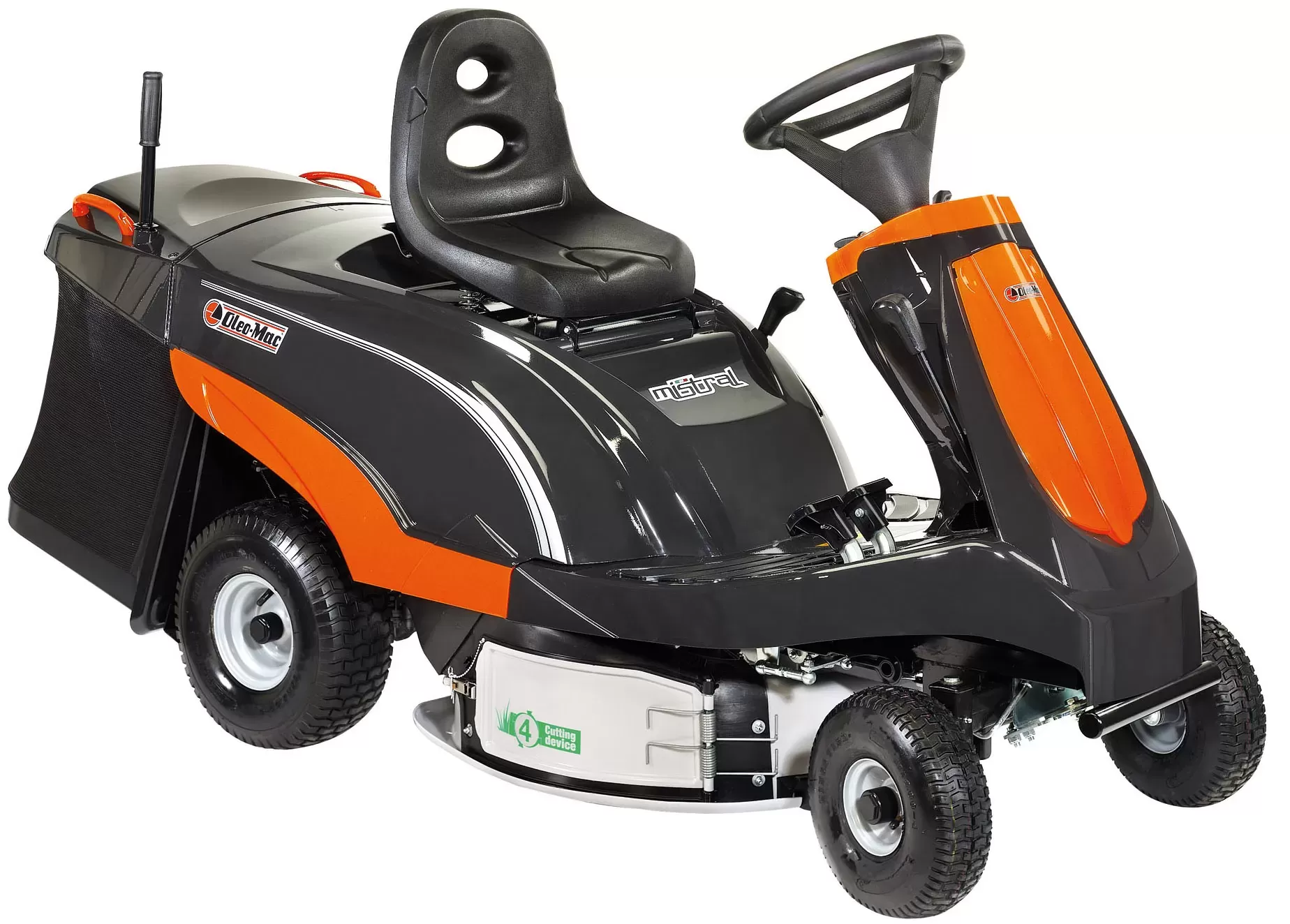 Trattorino tosaerba per giardini molto grandi oleo-mac mistral 72/13h 