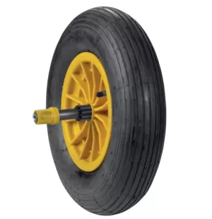 RUOTA CARRIOLA GARDENIA GIALLO 9RUT03.PG IBA BRAGAGNOLO