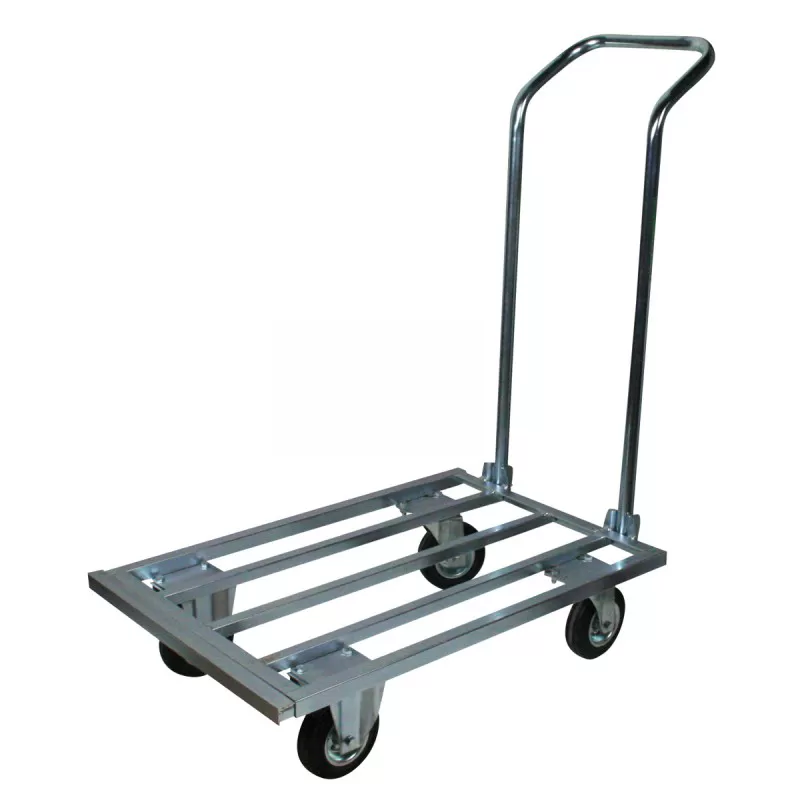 Carrello allungabile zincato con manico 043 carmeccanica