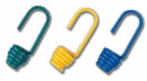 Ganci in acciaio plastificato a20 tr.em