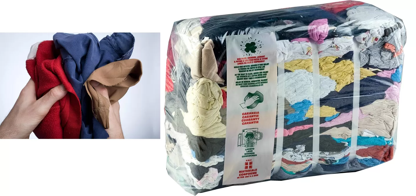 Confez. 25 kg pezzame industriale felpfior euro recycling