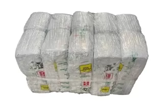 CONFEZIONE 20 KG PEZZAME LENZUOLA BIANCHE EURO RECYCLING