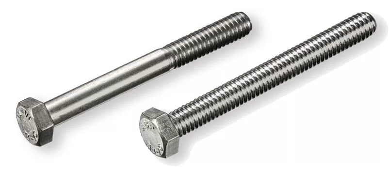 Viti testa esagonale uni 5737 - 5739 inox a2