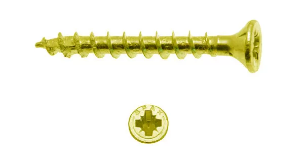 Vite truciolare tps croce zincata gialla