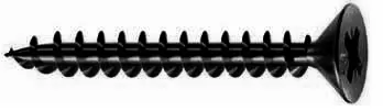 Vite truciolare mustad tps panel-vit zincata nera