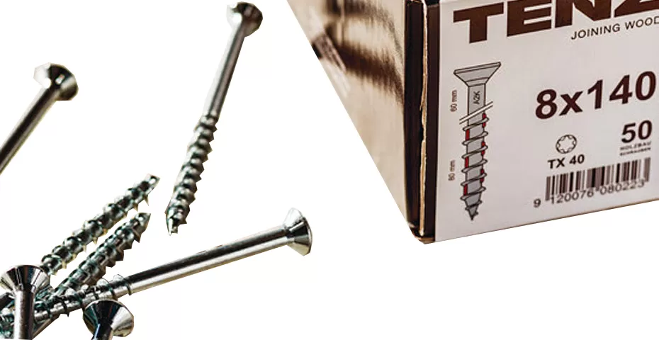 Confezione 100 viti autofilettanti tps torx tenz unifix