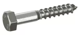 VITI PER LEGNO TESTA ESAGONALE ZINCATA DIN 571