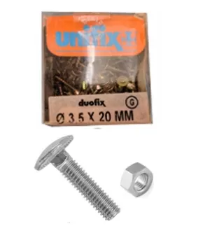 CONFEZIONI VITI TTQST CON DADO UNIFIX