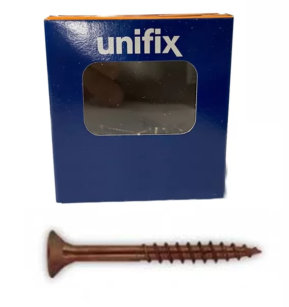 Confezioni viti truciolari parziali tps bronze unifix