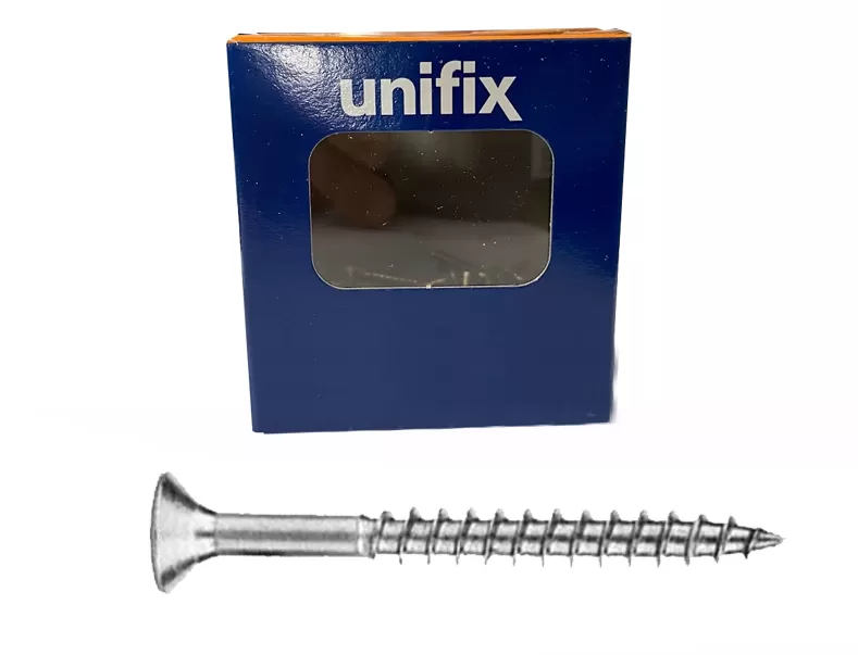 Confezione viti truciolari parziali tps zincate unifix