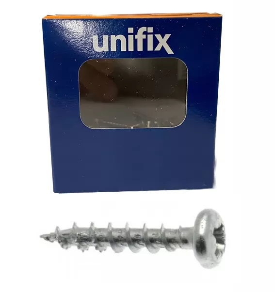Confezione viti truciolari tc zincate unifix