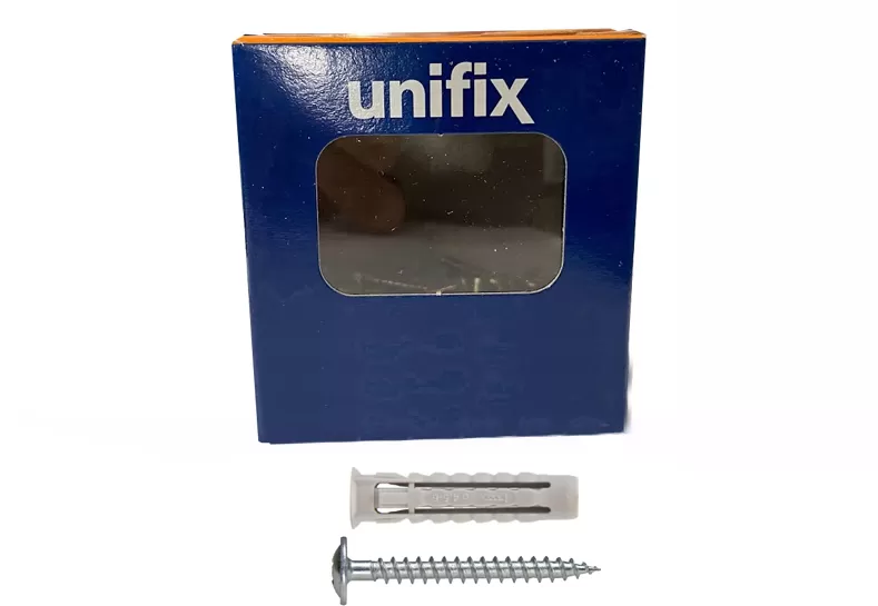 Confezione tassello nylon fxu vite tmt unifix