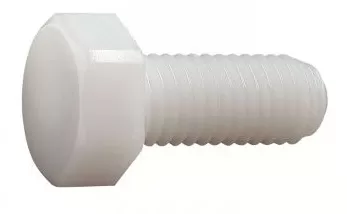 Viti testa esagonale uni 5739 nylon