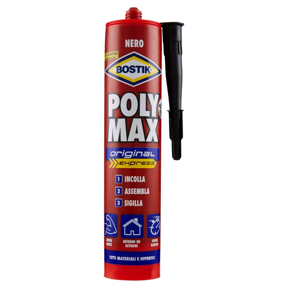 Cartuccia silicone poly max original express bostik