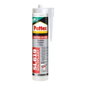 SILICONE SL619 PLASTICHE TRASPARENTE PATTEX