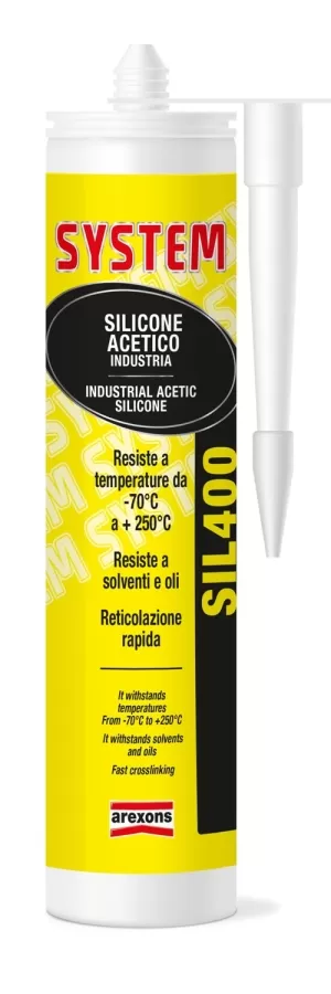 SILICONE ACETICO SIL 400 AREXONS