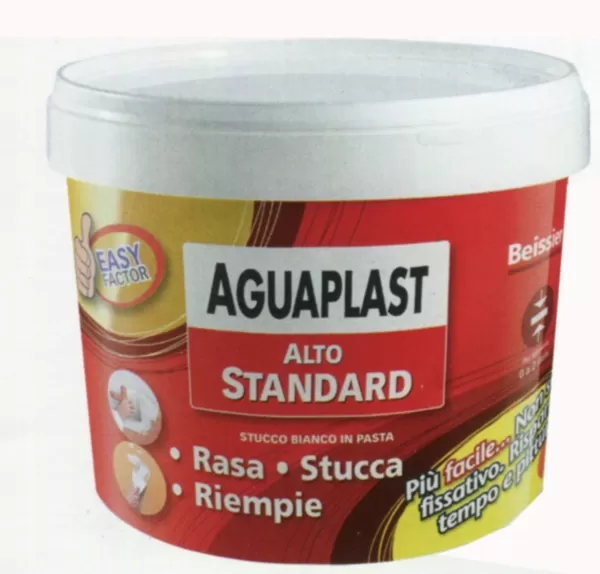 Stucco bianco in pasta alto standard aguaplast