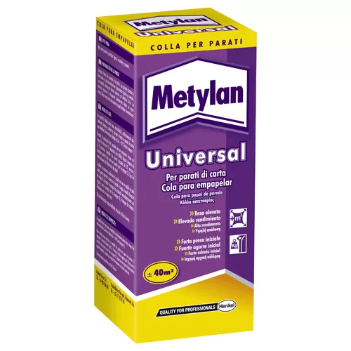 Adesivo per parati universal metylan