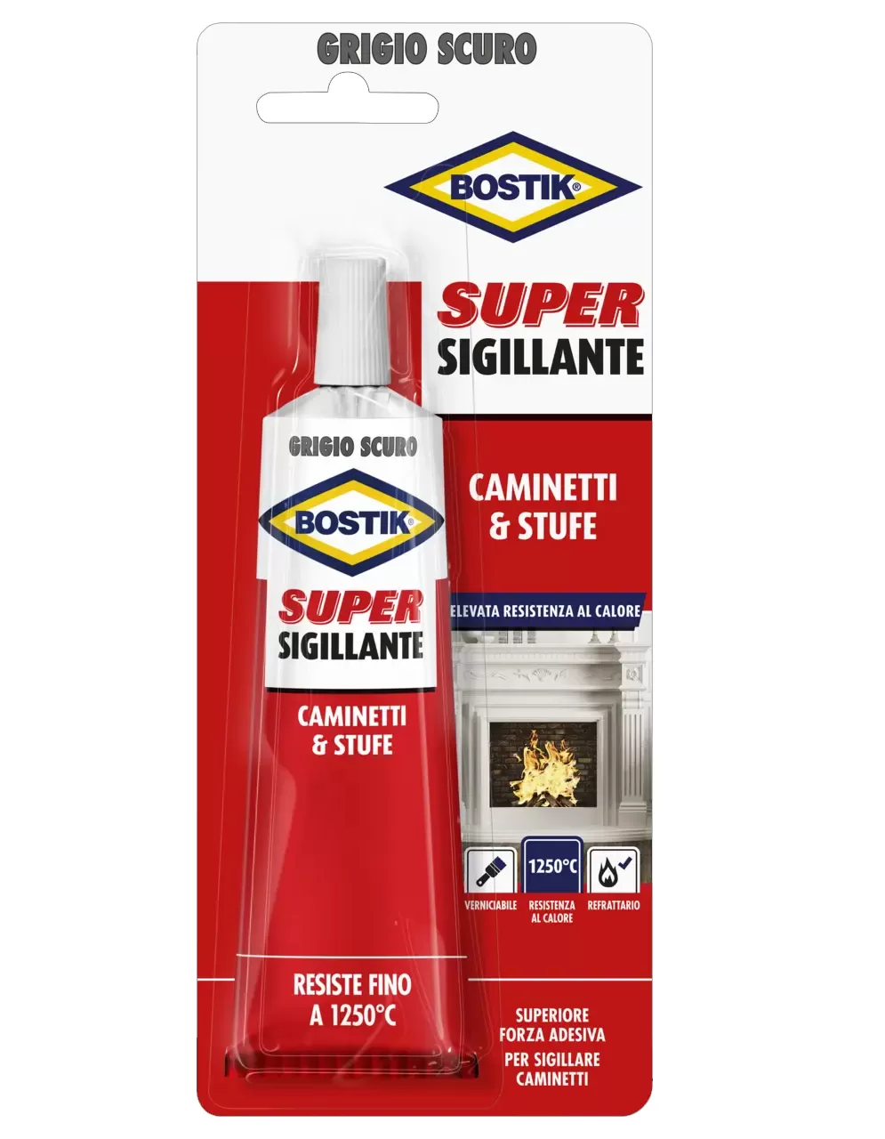 Super sigillante camino-stufe g100 6315920 bostik