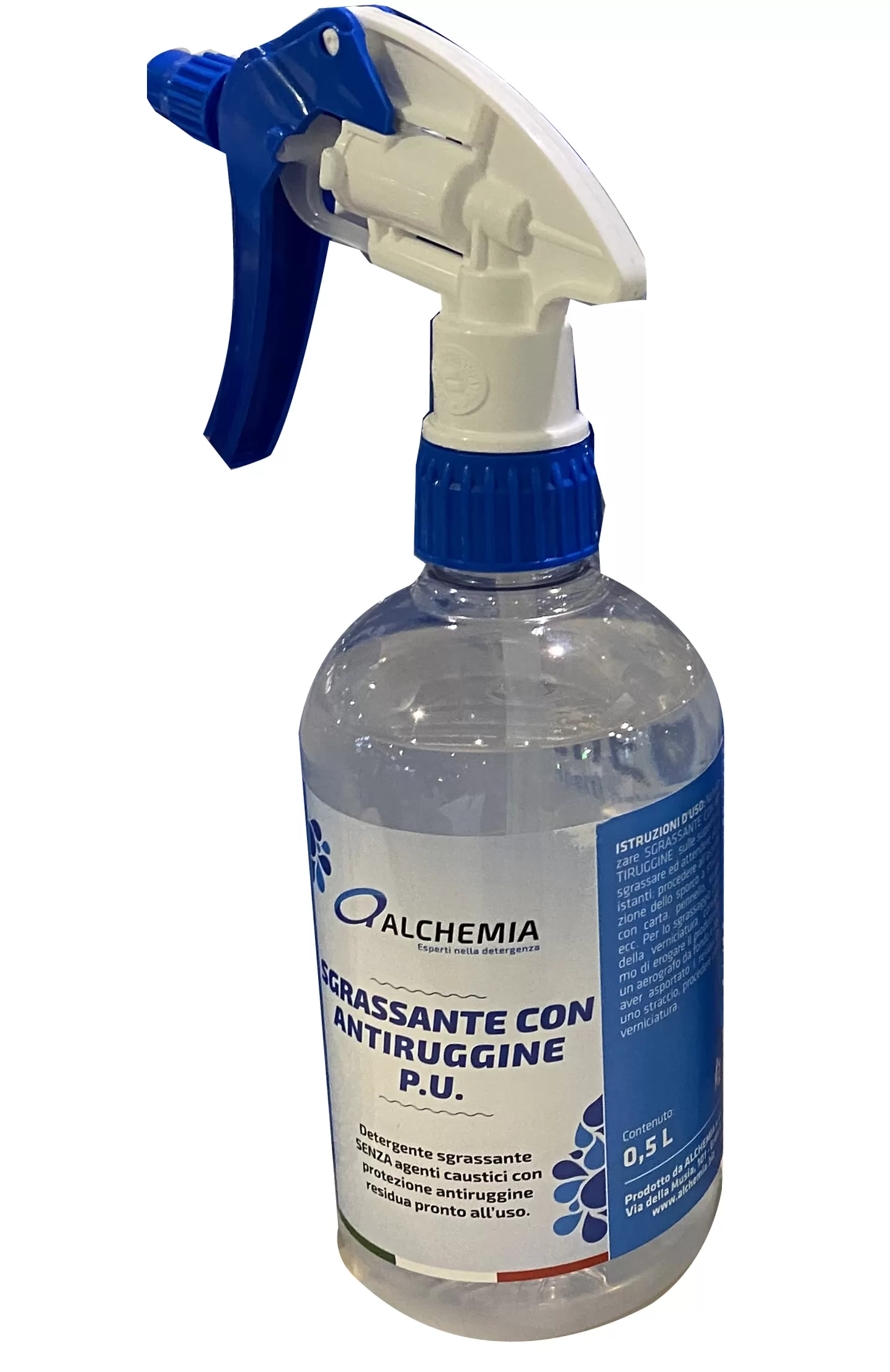 Sgrassante con antiruggine pronto uso alchemia