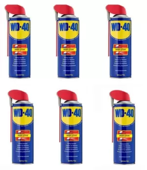 WD 40 6 BOMBOLETTE SMART STRAW SPRAY LUBRIFICANTE
