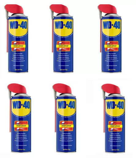 Wd 40 6 bombolette smart straw spray lubrificante