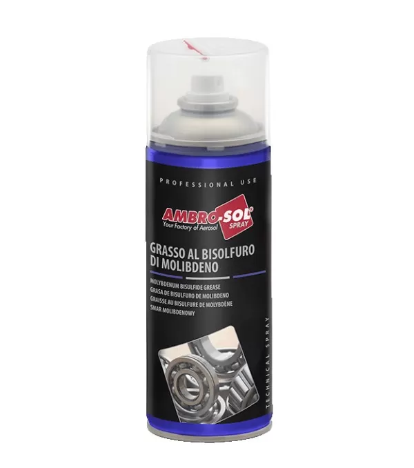 Grasso spray bisolfuro di molibdeno g005 ambrosol