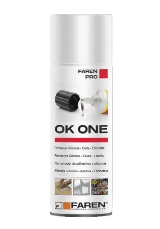Sciogli silicone ok one spray faren