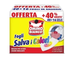 FOGLI SALVACOLORI OMINO BIANCO
