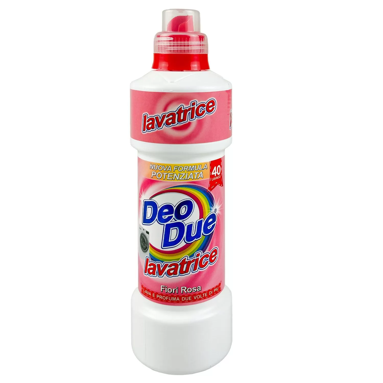 Detersivo lavatrice fiori rosa deo due 104673