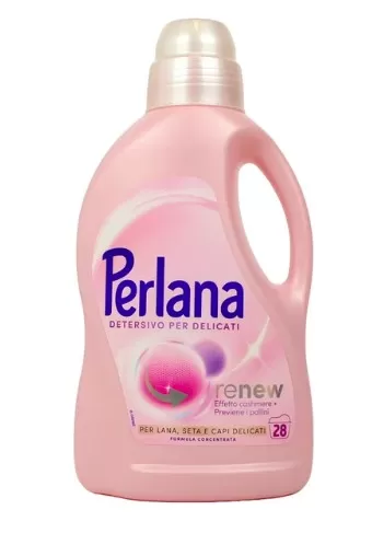 Detersivo liquido bucato lavatrice lana delicati perlana