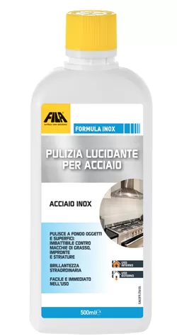 Lucidante acciaio formula inox fila