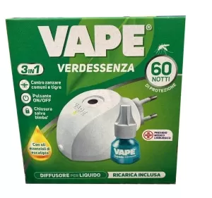 SET LIQUIDO VERDESSENZA CON RICARICHE VAPE