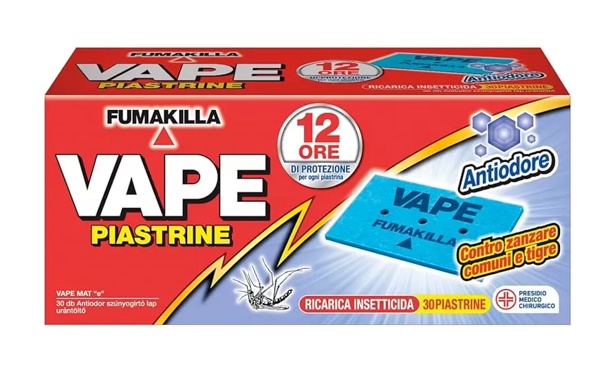 Piastrine antiodore vape 30pz