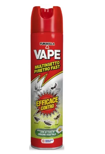 Insetticida spray multinsetto piretro 114075 vape