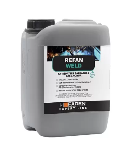 Antispatter saldatura base acqua rafanweld faren