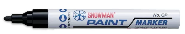 Pennarello marcatore industriale paint marker snowman