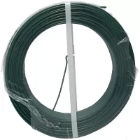 Rotolo 100 mt filo zincato plastificato mtl