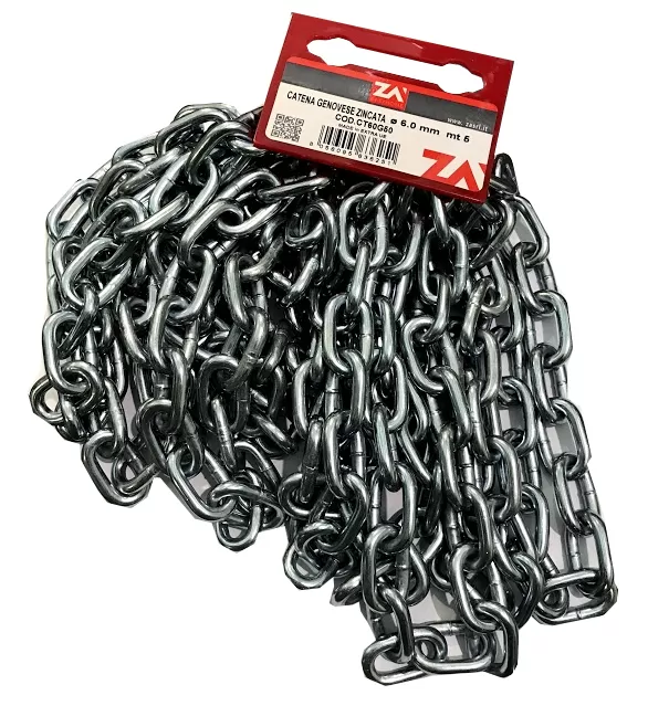 Confezione catena genovese zincata
