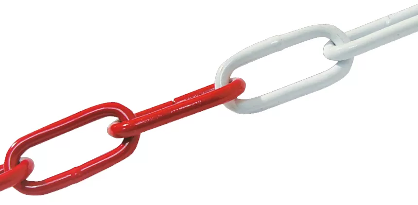 Scatola catena verniciata bianco-rossa cbrs