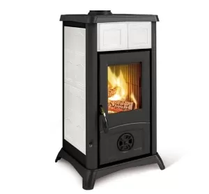 STUFA A LEGNA GEMMA BIANCA 7111603 LA NORDICA