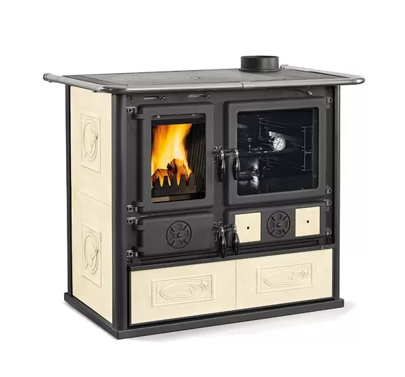 Cucina legna rosa 5.0 vst ceramica liberty panna nordica