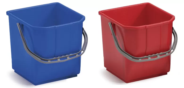 Secchio singolo per carrello jack 3500 tts cleaning