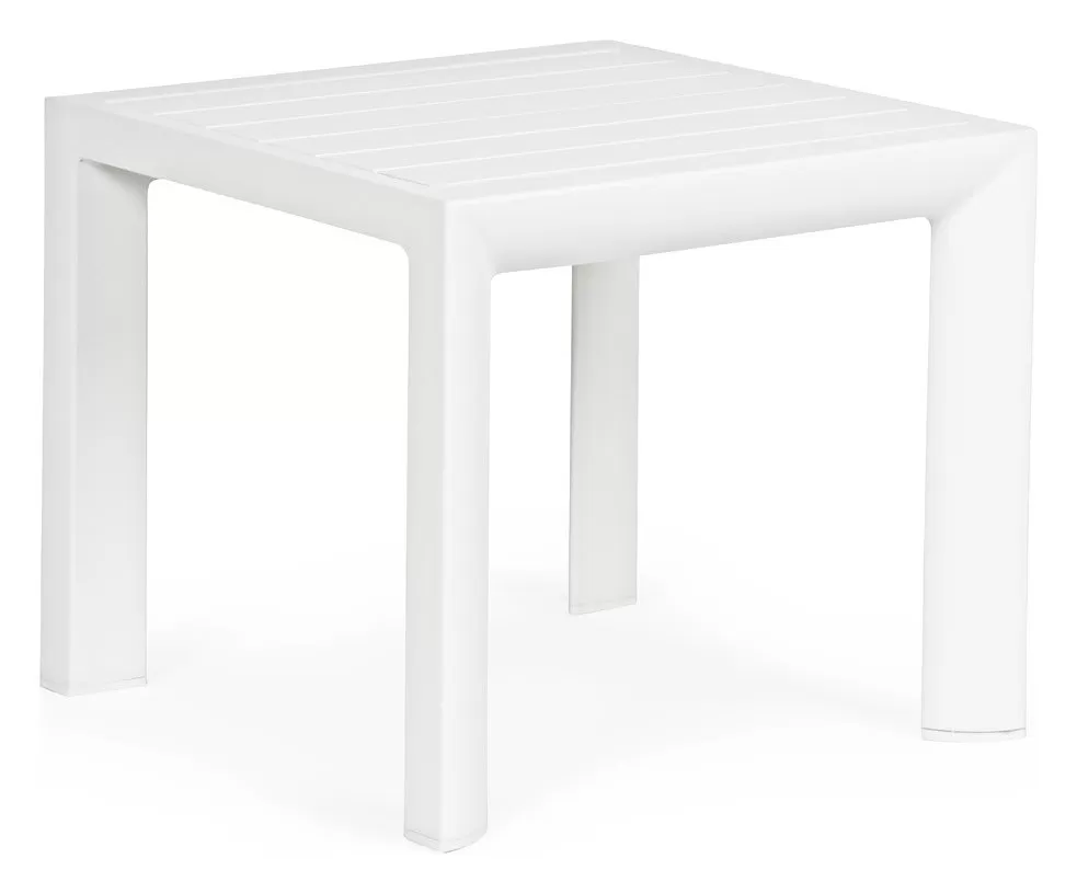 Tavolino quadrato bianco cruise 0662243 bizzotto