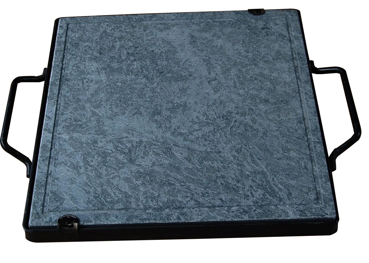 Piastra Per Carne In Pietra Ollare - Antiaderente, Per Grigliate - Foto 5